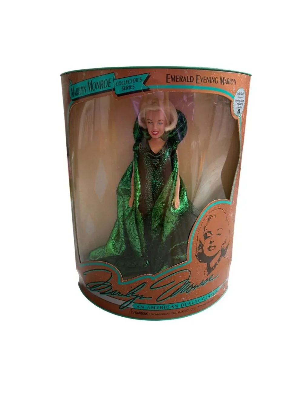 MARILYN MONROE Emerald Evening Marilyn Doll NEW NIB
